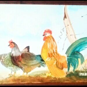 Vintage Farmhouse Roosters